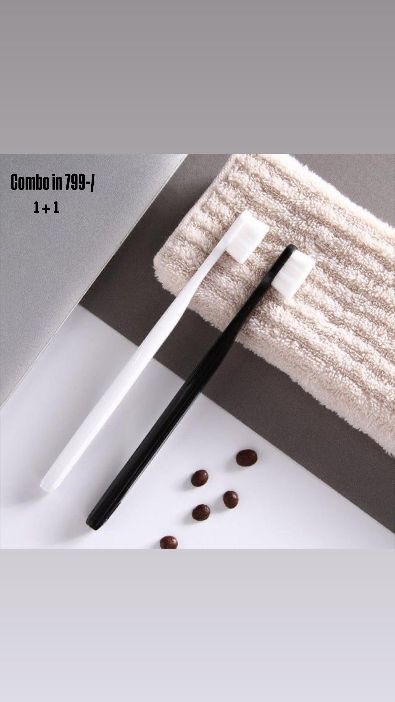 Combo of 2 NANO TOOTH BRUSHES